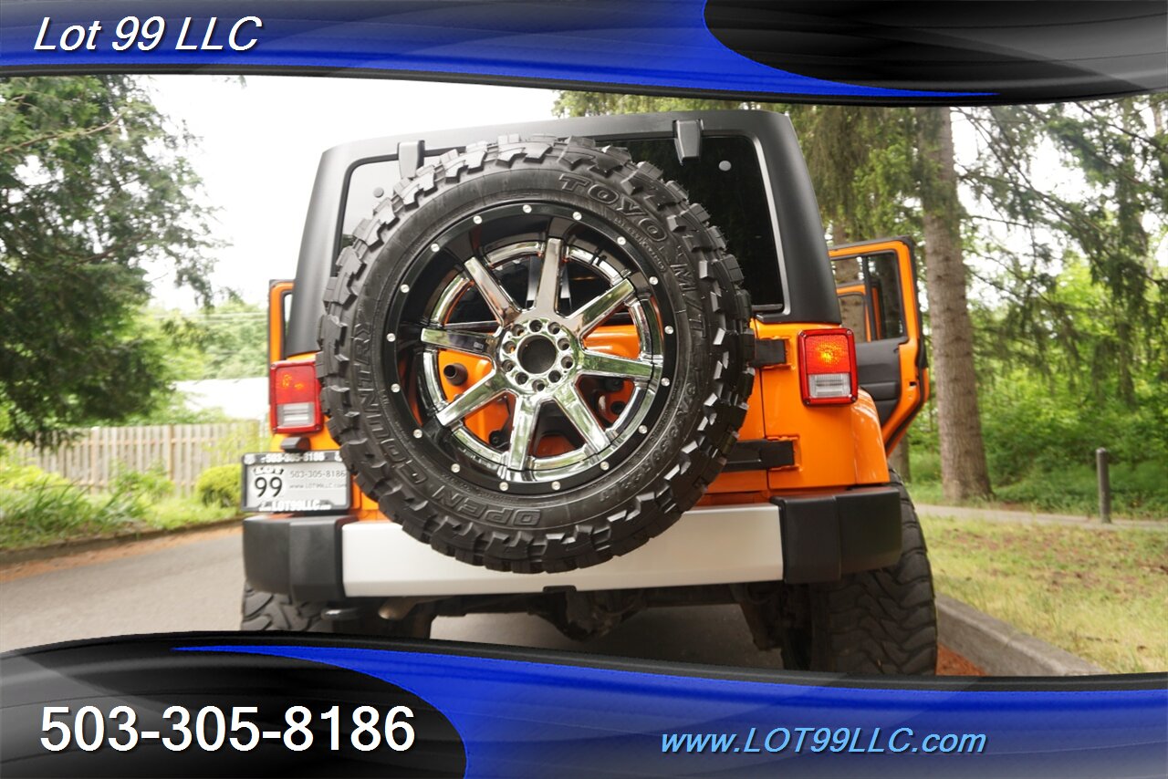 2012 Jeep Wrangler Unlimited Sahara 4X4 V6 Automatic LIFTED 22 WHEELS   - Photo 30 - Milwaukie, OR 97267