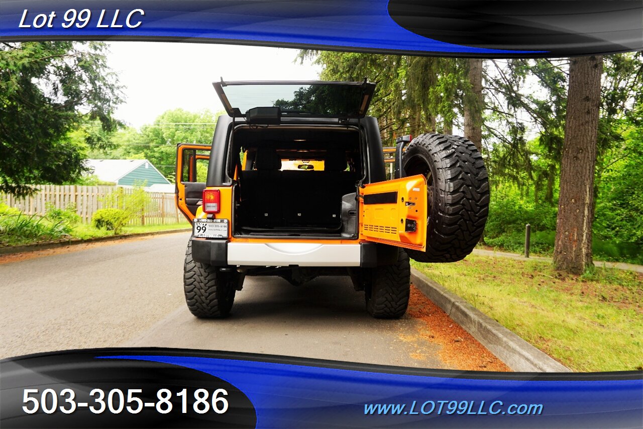 2012 Jeep Wrangler Unlimited Sahara 4X4 V6 Automatic LIFTED 22 WHEELS   - Photo 29 - Milwaukie, OR 97267