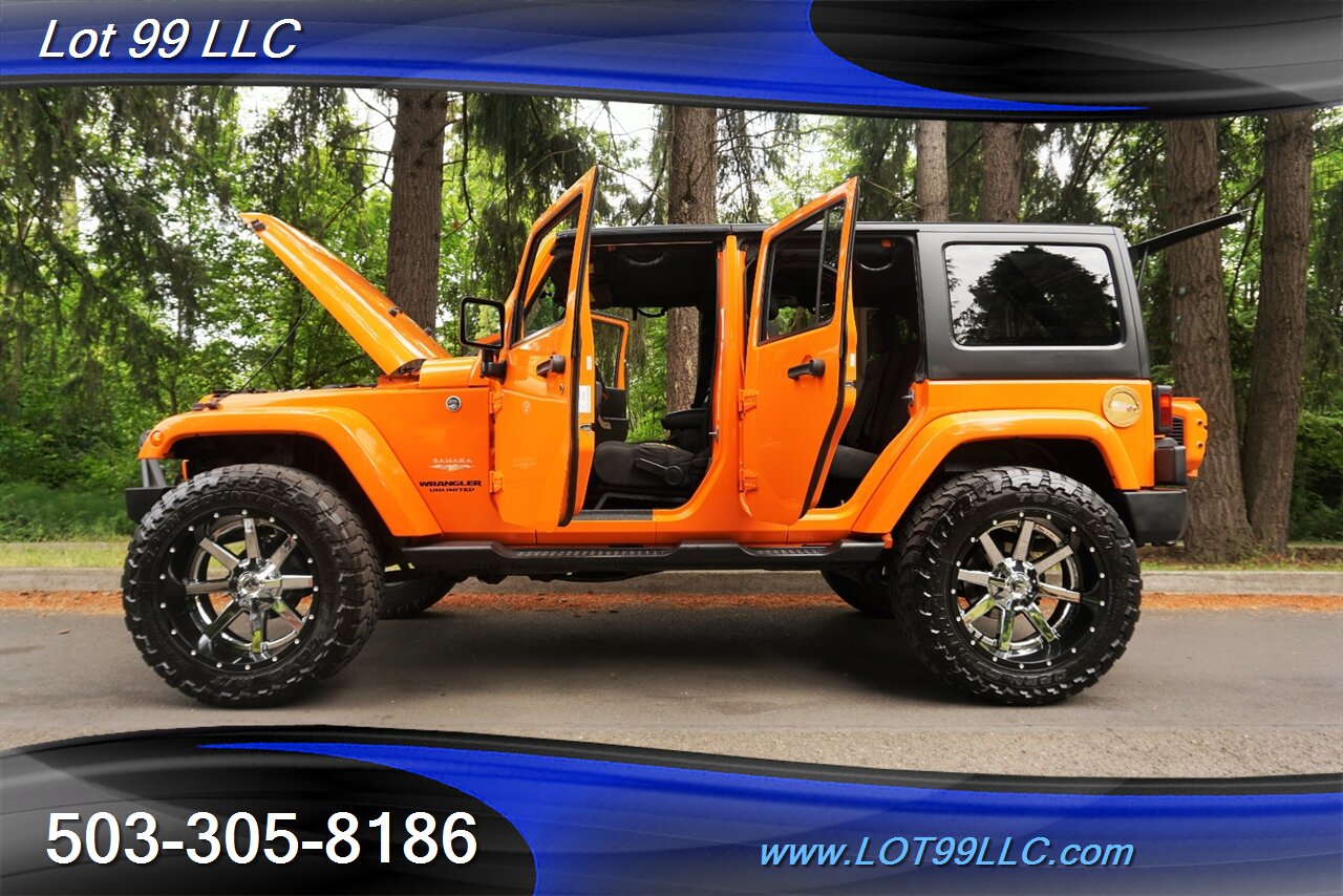 2012 Jeep Wrangler Unlimited Sahara 4X4 V6 Automatic LIFTED 22 WHEELS   - Photo 25 - Milwaukie, OR 97267