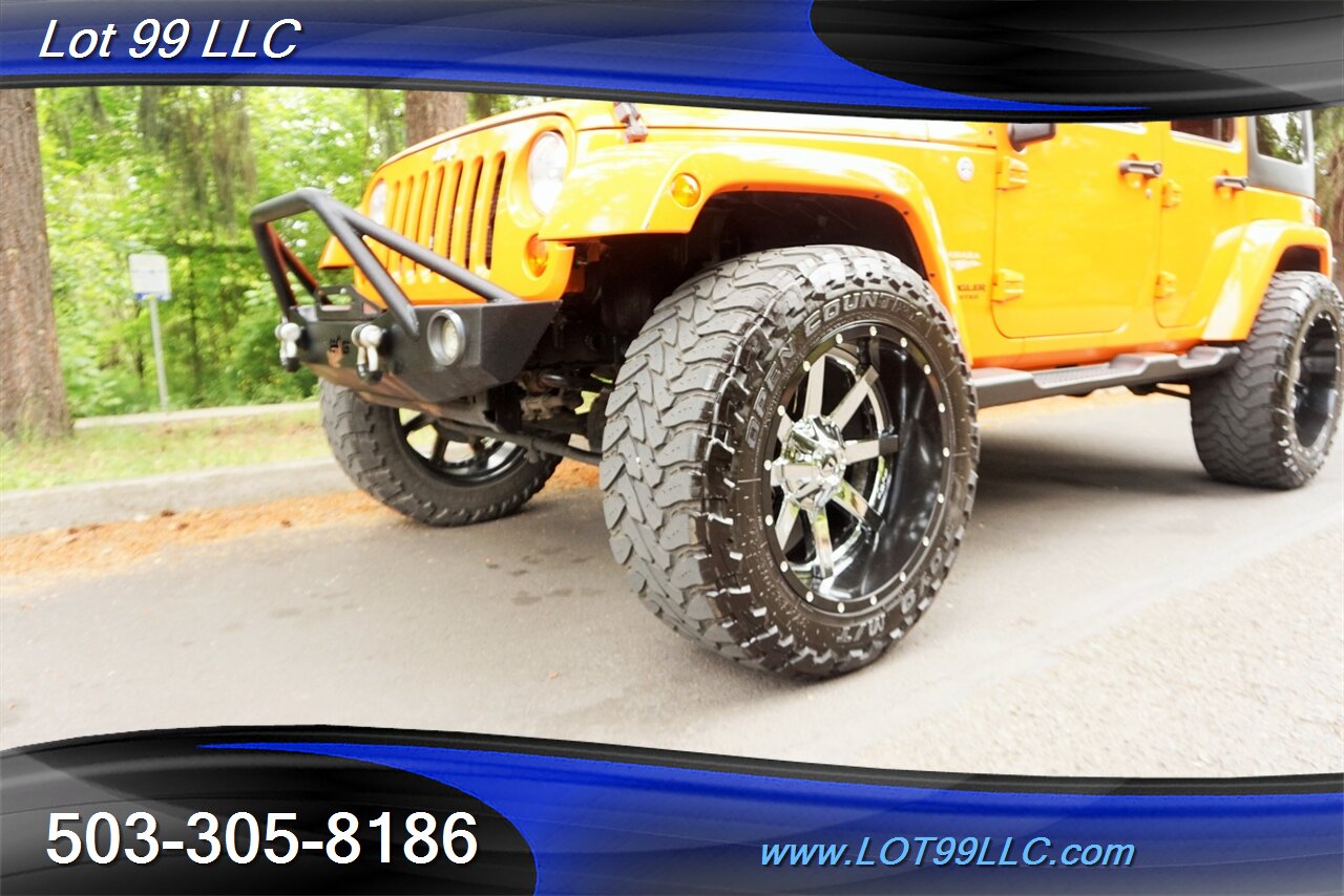 2012 Jeep Wrangler Unlimited Sahara 4X4 V6 Automatic LIFTED 22 WHEELS   - Photo 4 - Milwaukie, OR 97267