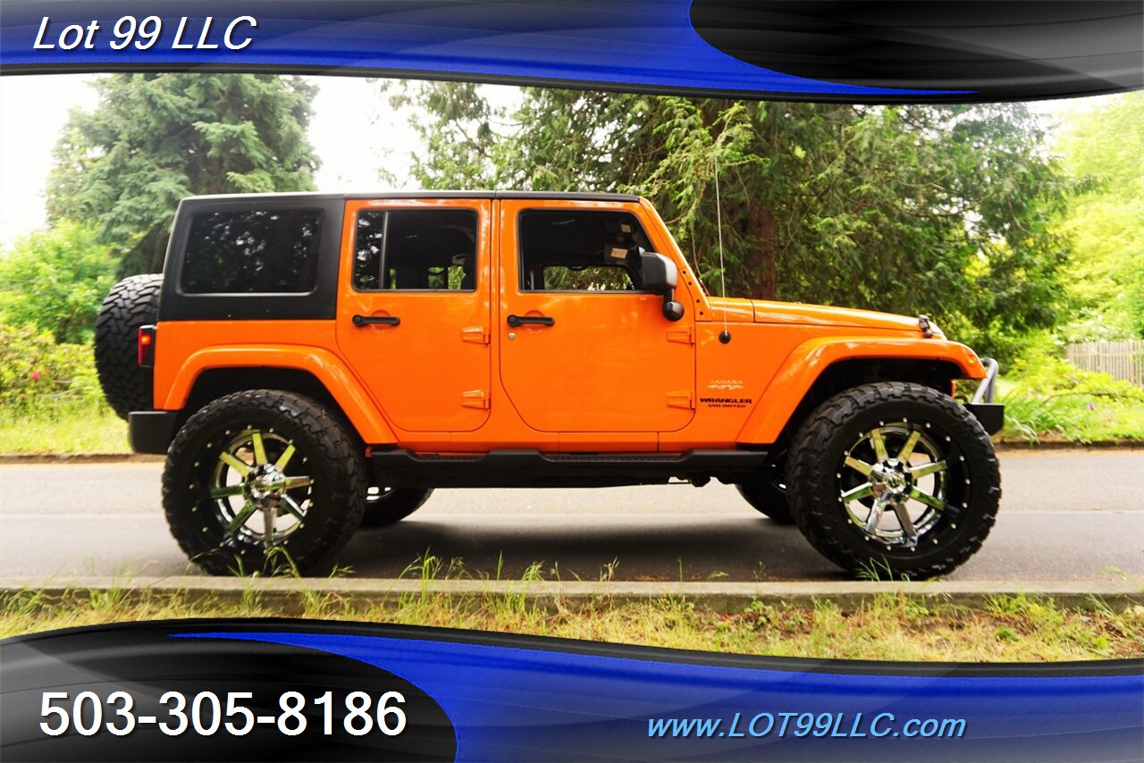 2012 Jeep Wrangler Unlimited Sahara 4X4 V6 Automatic LIFTED 22 WHEELS   - Photo 8 - Milwaukie, OR 97267