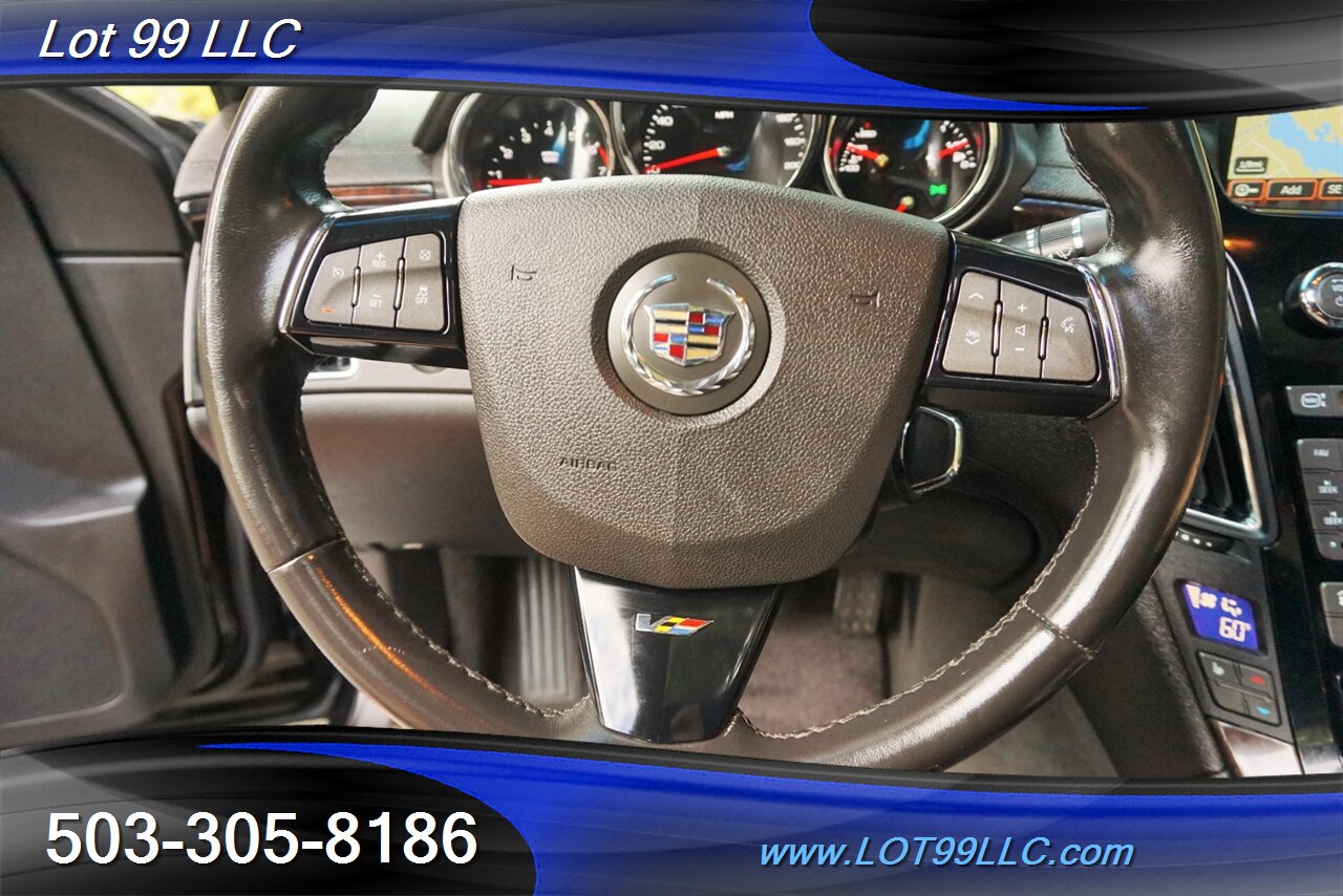 2012 Cadillac CTS V Sedan Only 87K V8 LSA 556HP Leather Pano GPS 20S - Photo 22 - Milwaukie, OR 97267
