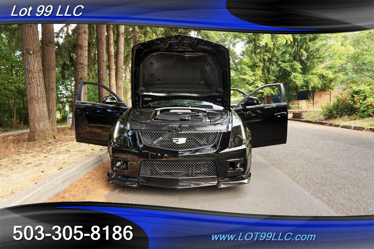 2012 Cadillac CTS V Sedan Only 87K V8 LSA 556HP Leather Pano GPS 20S - Photo 27 - Milwaukie, OR 97267