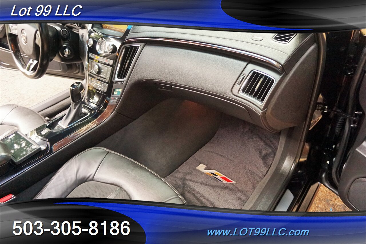 2012 Cadillac CTS V Sedan Only 87K V8 LSA 556HP Leather Pano GPS 20S - Photo 32 - Milwaukie, OR 97267