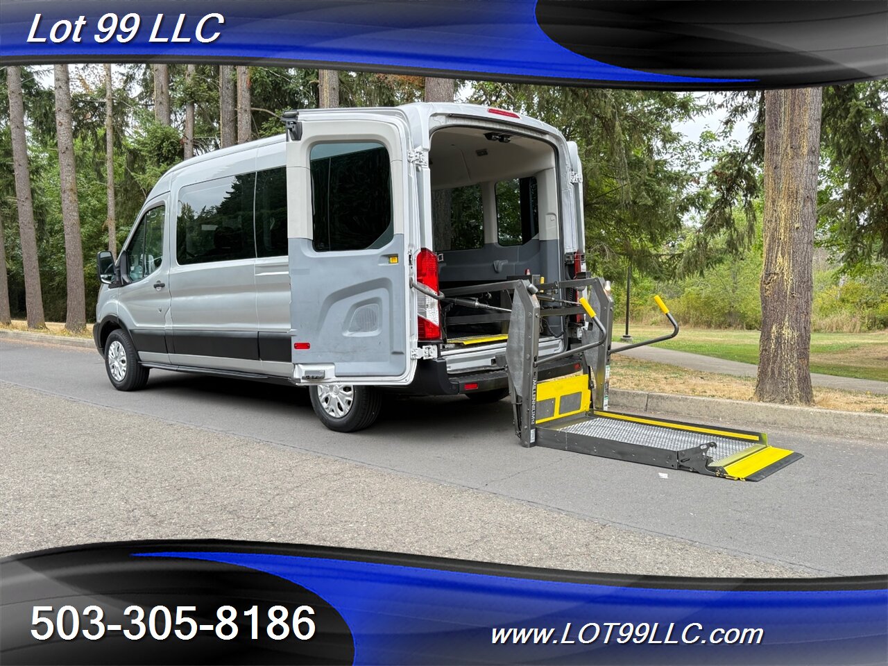2015 Ford Transit 350 53k MID ROOF WHEELCHAIR VAN NEW TIRES - Photo 12 - Milwaukie, OR 97267