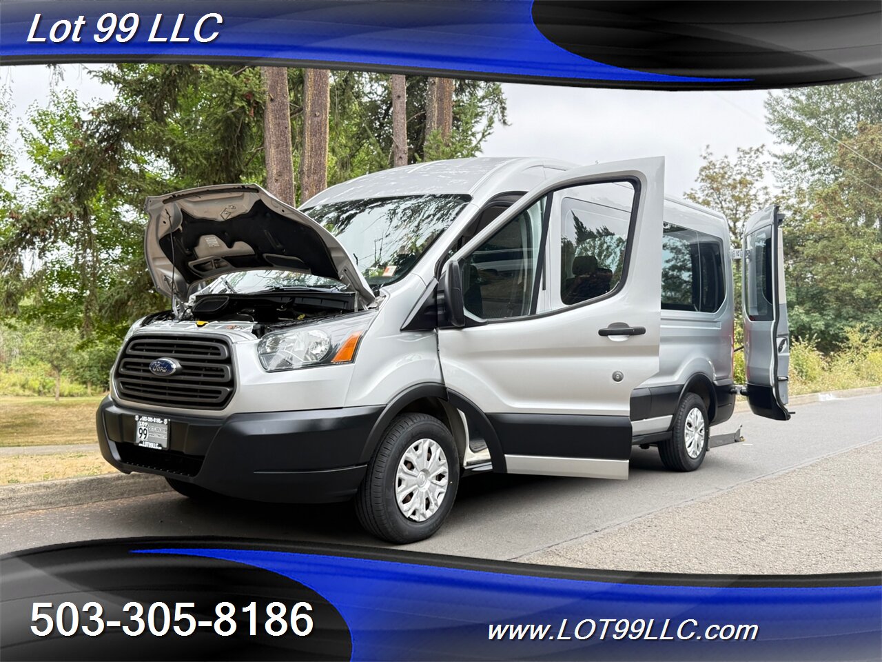 2015 Ford Transit 350 53k MID ROOF WHEELCHAIR VAN NEW TIRES - Photo 54 - Milwaukie, OR 97267