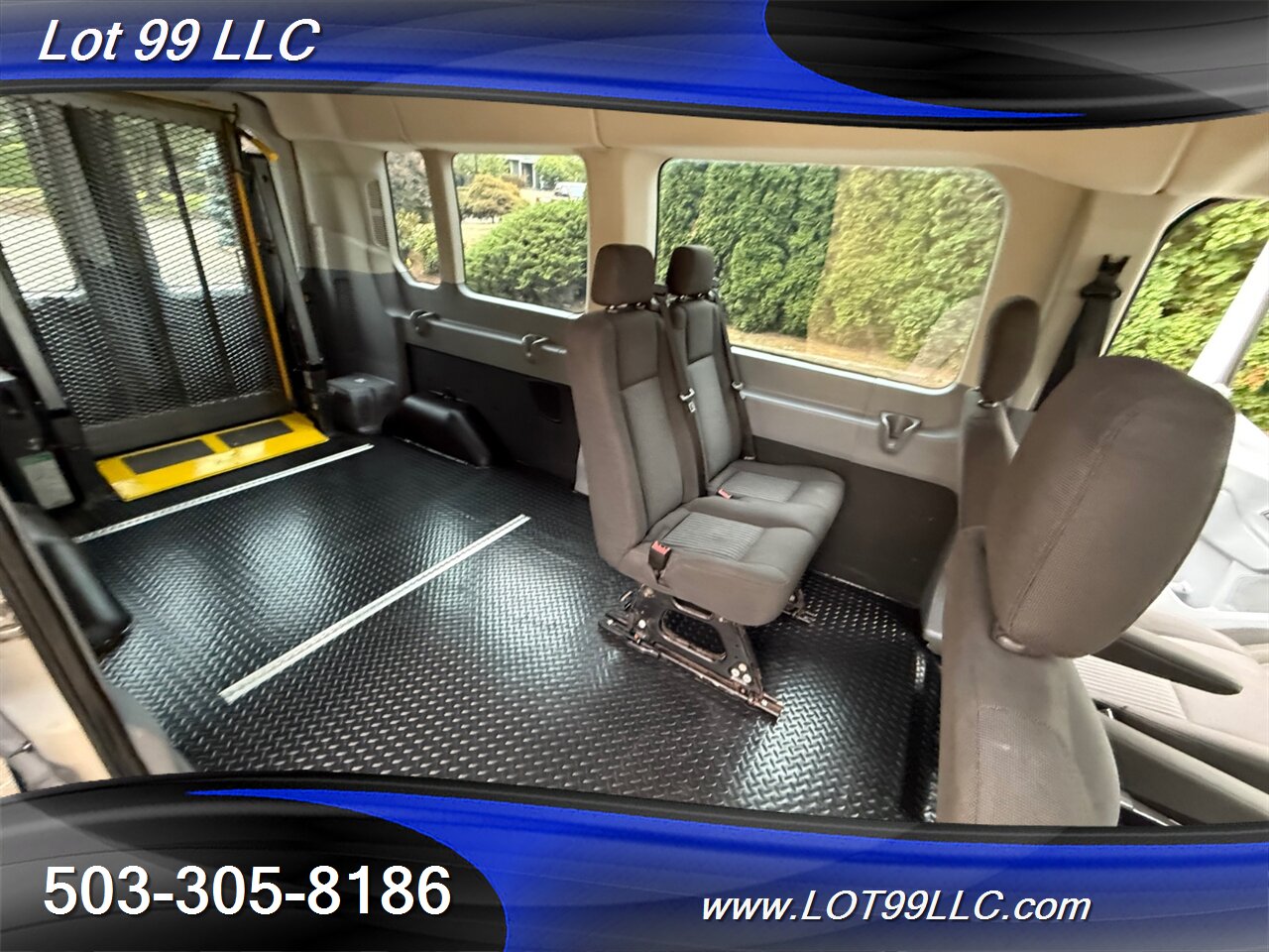 2015 Ford Transit 350 53k MID ROOF WHEELCHAIR VAN NEW TIRES - Photo 19 - Milwaukie, OR 97267