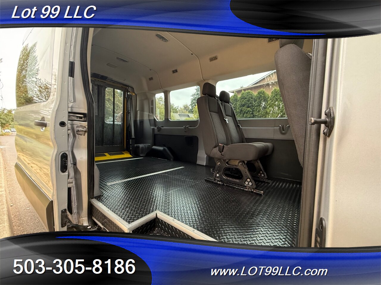 2015 Ford Transit 350 53k MID ROOF WHEELCHAIR VAN NEW TIRES - Photo 49 - Milwaukie, OR 97267