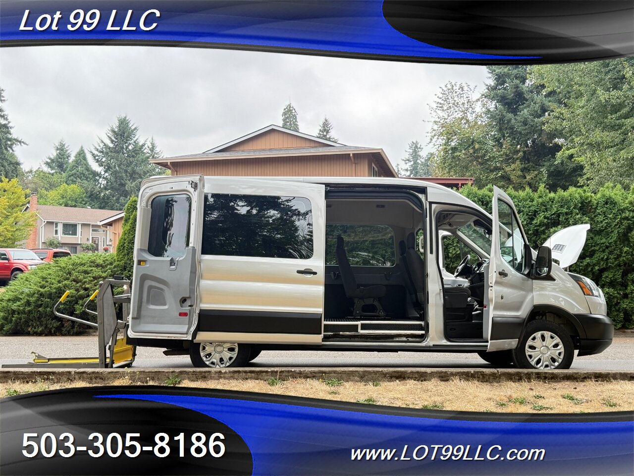 2015 Ford Transit 350 53k MID ROOF WHEELCHAIR VAN NEW TIRES - Photo 61 - Milwaukie, OR 97267