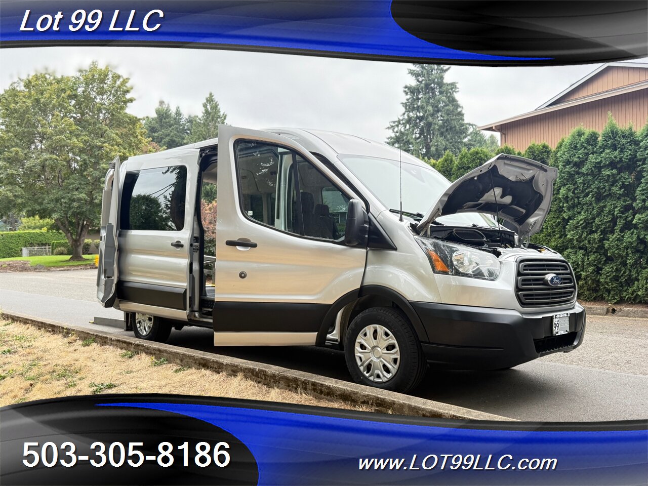 2015 Ford Transit 350 53k MID ROOF WHEELCHAIR VAN NEW TIRES - Photo 56 - Milwaukie, OR 97267