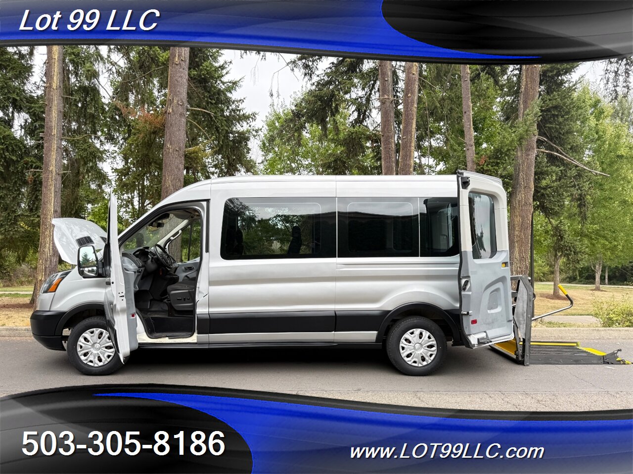 2015 Ford Transit 350 53k MID ROOF WHEELCHAIR VAN NEW TIRES - Photo 51 - Milwaukie, OR 97267