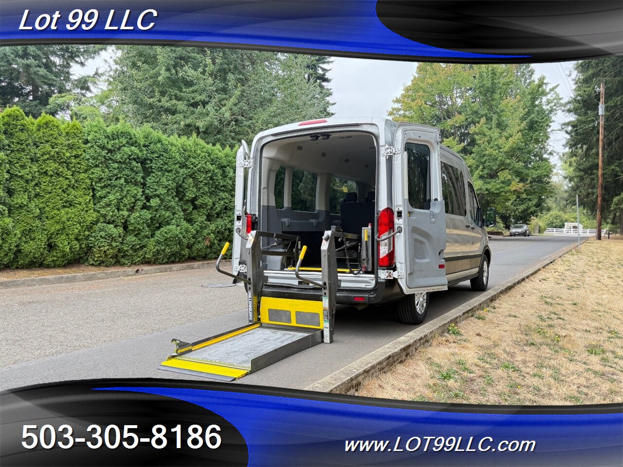 2015 Ford Transit 350 53k MID ROOF WHEELCHAIR VAN NEW TIRES - Photo 22 - Milwaukie, OR 97267