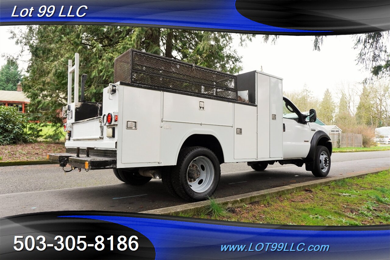 2006 Ford F-550 82k Power Stroke Service Bed Newer Tires 1 OWNER  Local Trade Super Clean NO RUST - Photo 9 - Milwaukie, OR 97267