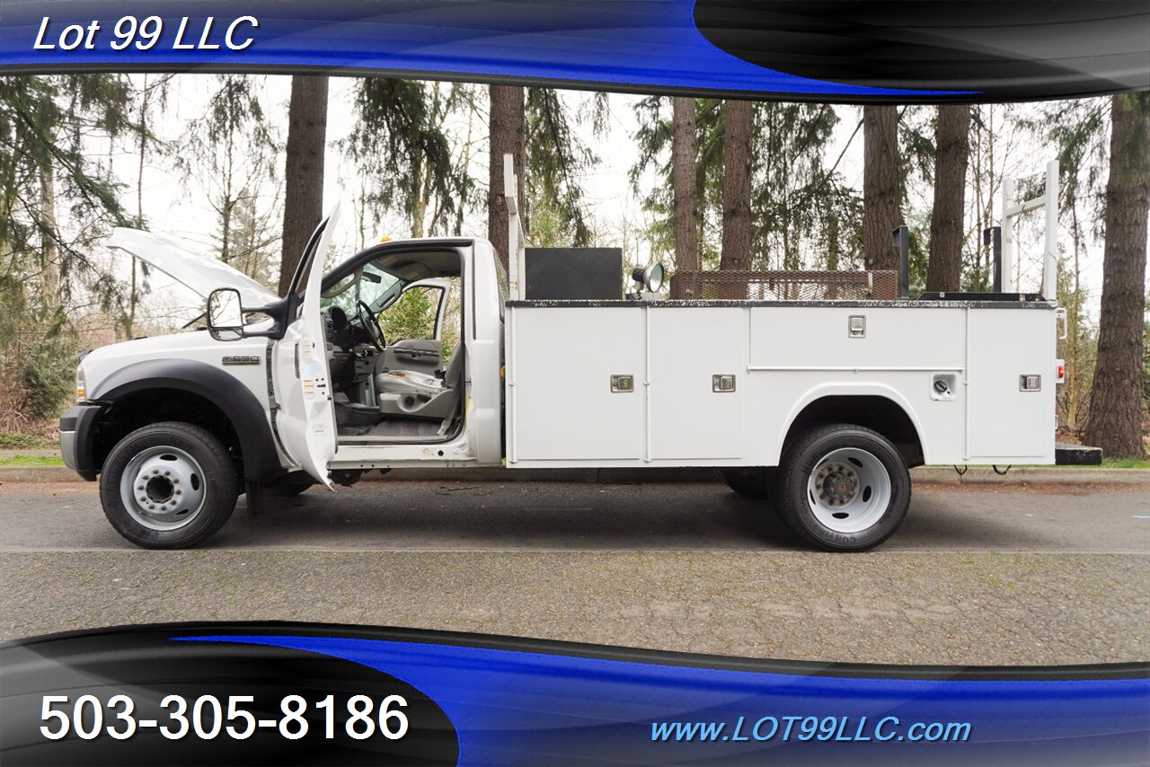 2006 Ford F-550 82k Power Stroke Service Bed Newer Tires 1 OWNER  Local Trade Super Clean NO RUST - Photo 23 - Milwaukie, OR 97267