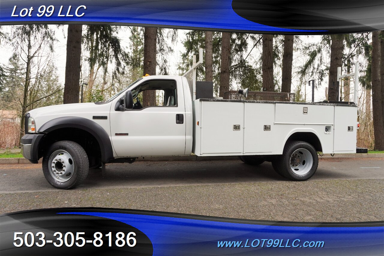 2006 Ford F-550 82k Power Stroke Service Bed Newer Tires 1 OWNER  Local Trade Super Clean NO RUST - Photo 5 - Milwaukie, OR 97267