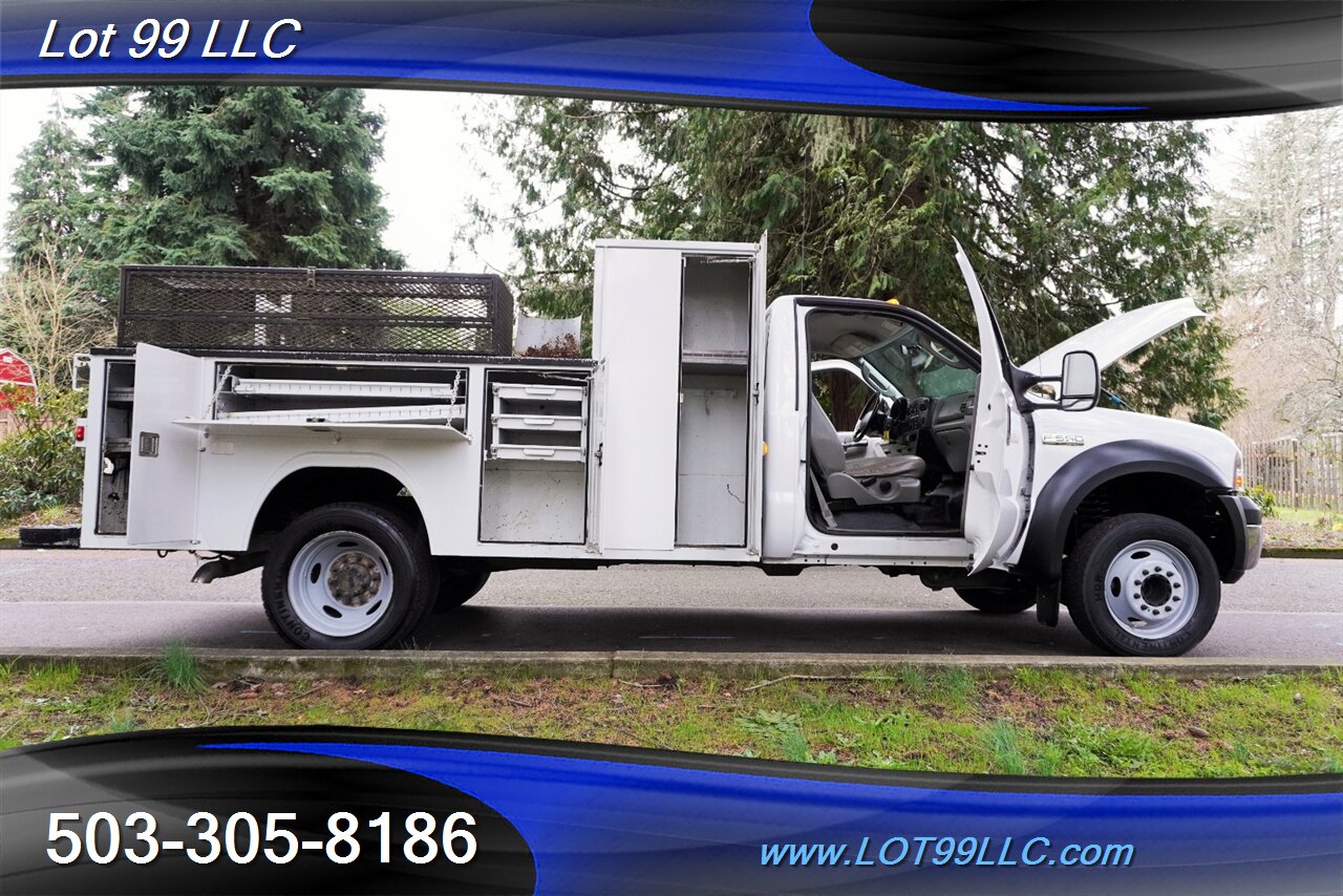 2006 Ford F-550 82k Power Stroke Service Bed Newer Tires 1 OWNER  Local Trade Super Clean NO RUST - Photo 24 - Milwaukie, OR 97267