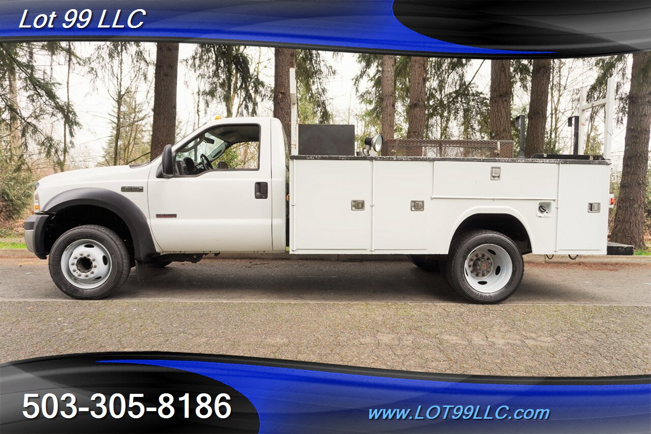 2006 Ford F-550 82k Power Stroke Service Bed Newer Tires 1 OWNER  Local Trade Super Clean NO RUST - Photo 1 - Milwaukie, OR 97267