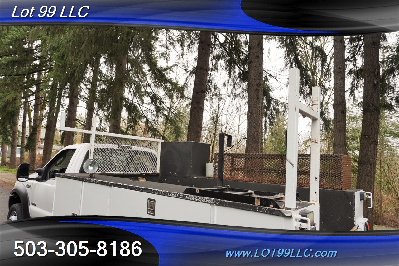 2006 Ford F-550 82k Power Stroke Service Bed Newer Tires 1 OWNER  Local Trade Super Clean NO RUST - Photo 14 - Milwaukie, OR 97267