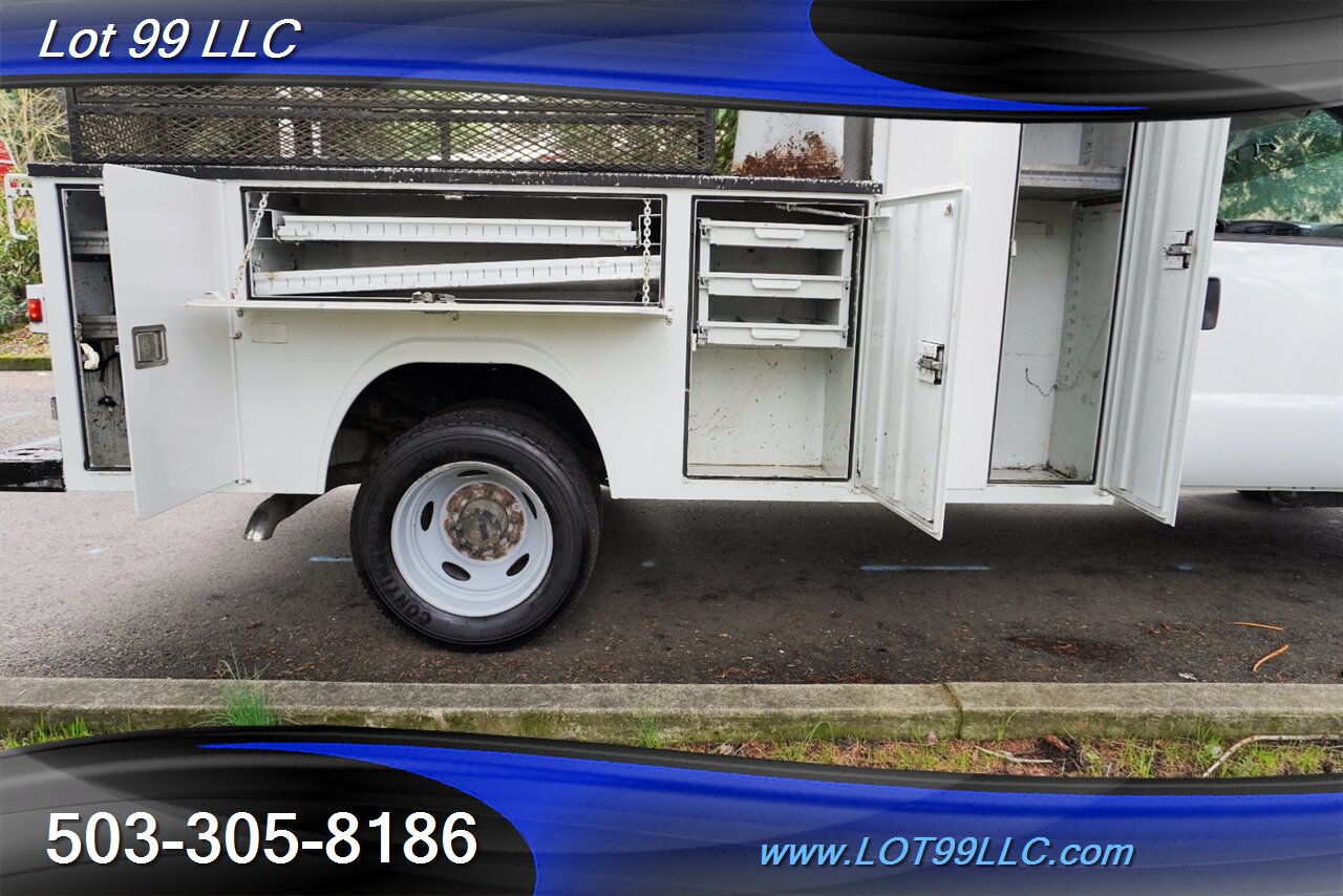 2006 Ford F-550 82k Power Stroke Service Bed Newer Tires 1 OWNER  Local Trade Super Clean NO RUST - Photo 16 - Milwaukie, OR 97267