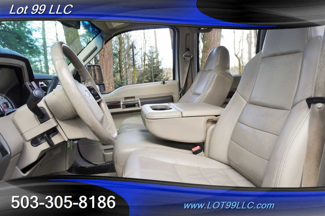 2008 Ford F-350 Lariat 4x4 Power Storke Heated Leather Moon Short  Bed Two Pkg Premium Wheels Newer Tires - Photo 13 - Milwaukie, OR 97267