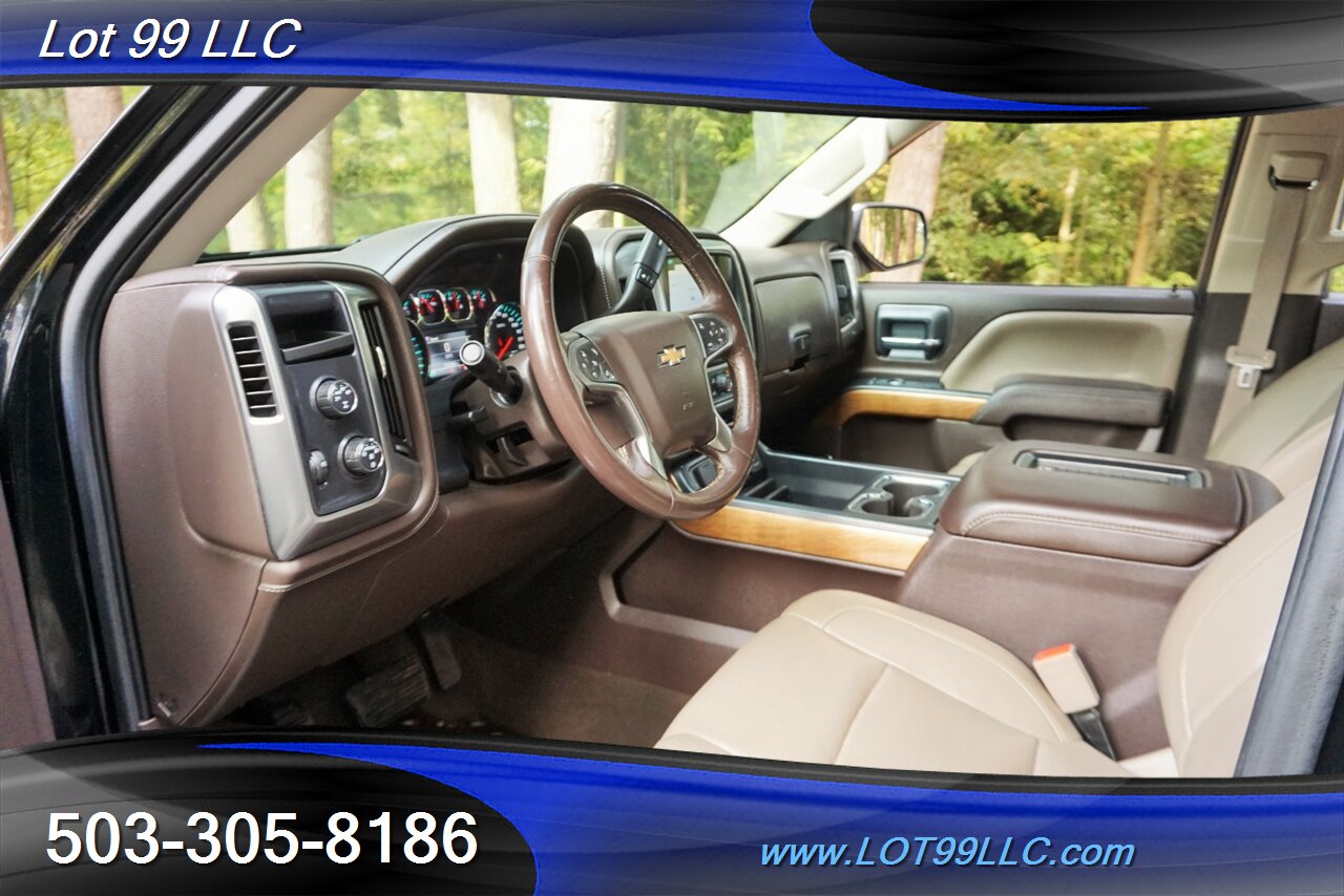 2016 Chevrolet Silverado 1500 LTZ 4X4 V8 5.3L Heated Leather Moon GPS 1 OWNER   - Photo 12 - Milwaukie, OR 97267