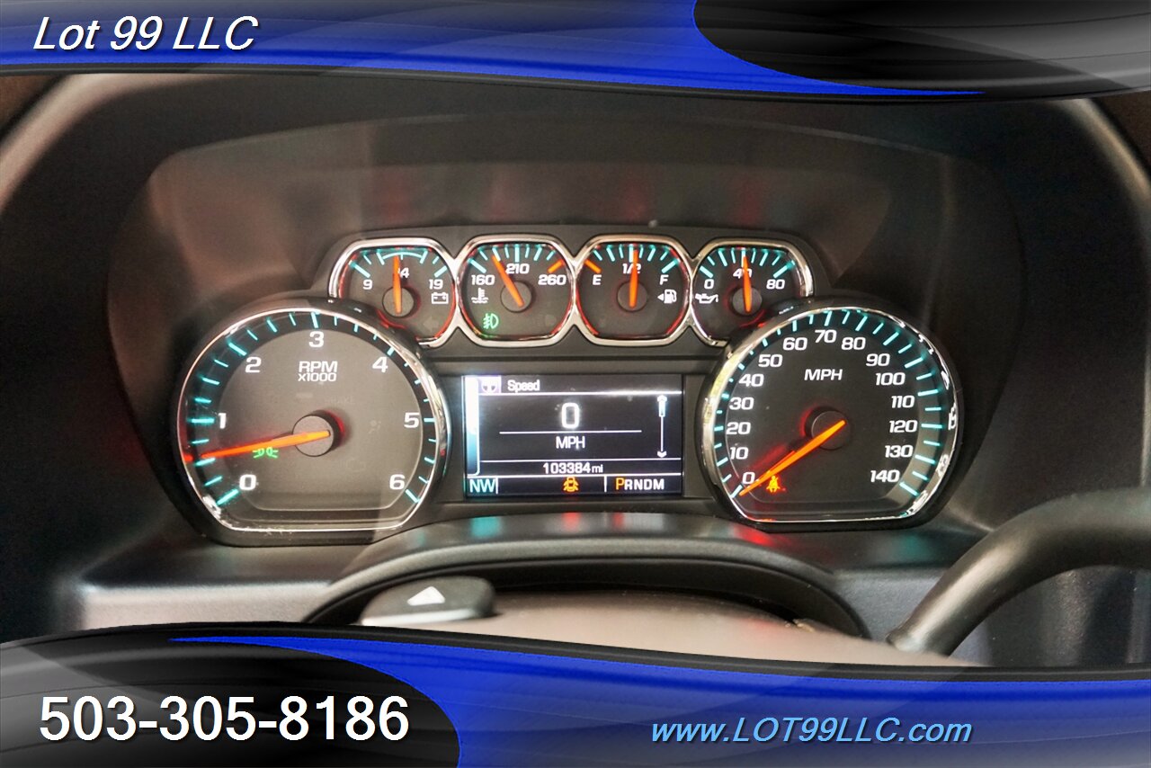 2016 Chevrolet Silverado 1500 LTZ 4X4 V8 5.3L Heated Leather Moon GPS 1 OWNER   - Photo 21 - Milwaukie, OR 97267