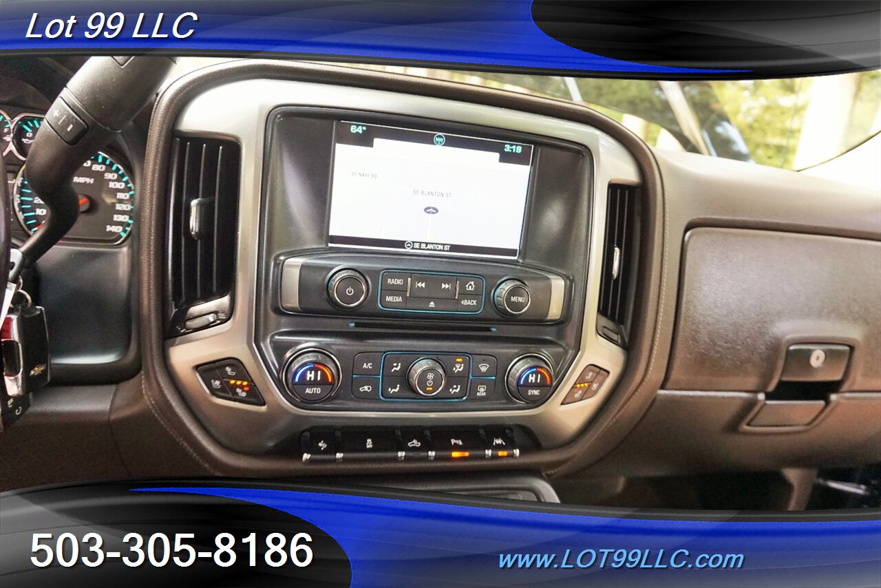 2016 Chevrolet Silverado 1500 LTZ 4X4 V8 5.3L Heated Leather Moon GPS 1 OWNER   - Photo 22 - Milwaukie, OR 97267