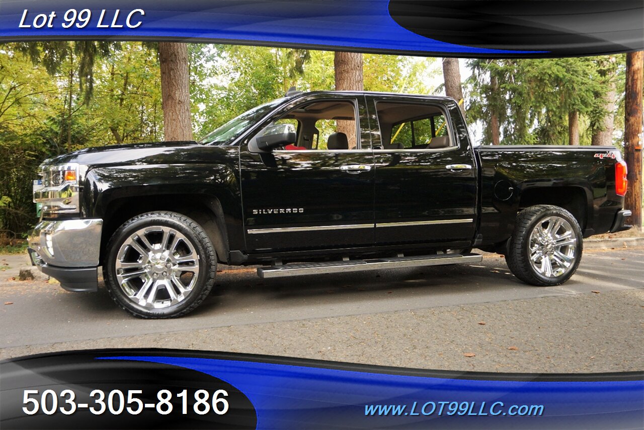 2016 Chevrolet Silverado 1500 LTZ 4X4 V8 5.3L Heated Leather Moon GPS 1 OWNER   - Photo 5 - Milwaukie, OR 97267