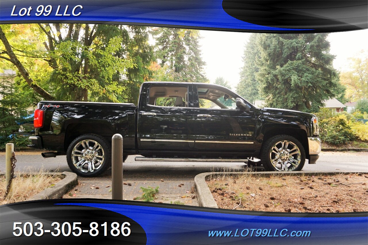 2016 Chevrolet Silverado 1500 LTZ 4X4 V8 5.3L Heated Leather Moon GPS 1 OWNER   - Photo 8 - Milwaukie, OR 97267