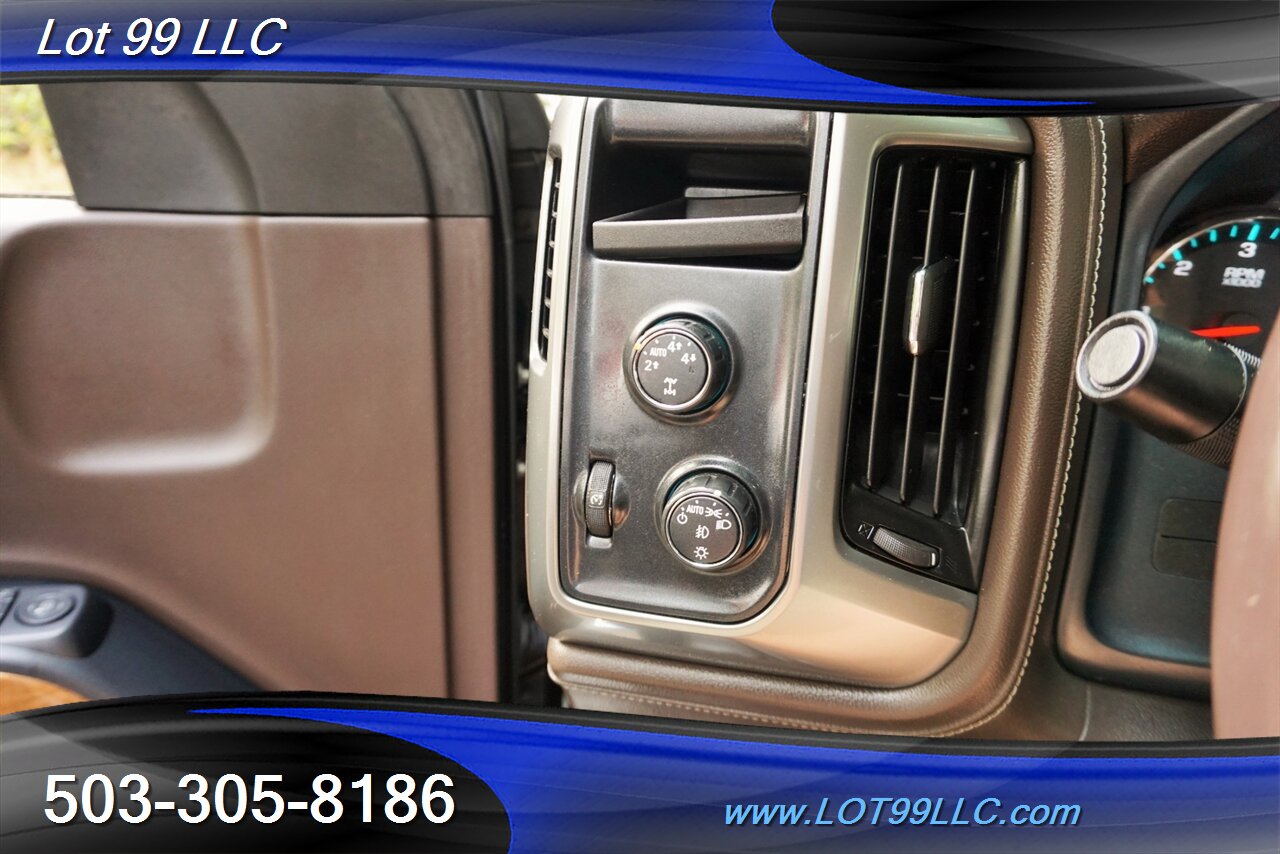 2016 Chevrolet Silverado 1500 LTZ 4X4 V8 5.3L Heated Leather Moon GPS 1 OWNER   - Photo 26 - Milwaukie, OR 97267