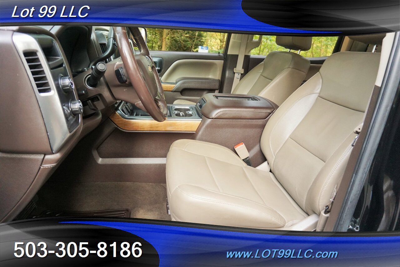 2016 Chevrolet Silverado 1500 LTZ 4X4 V8 5.3L Heated Leather Moon GPS 1 OWNER   - Photo 13 - Milwaukie, OR 97267