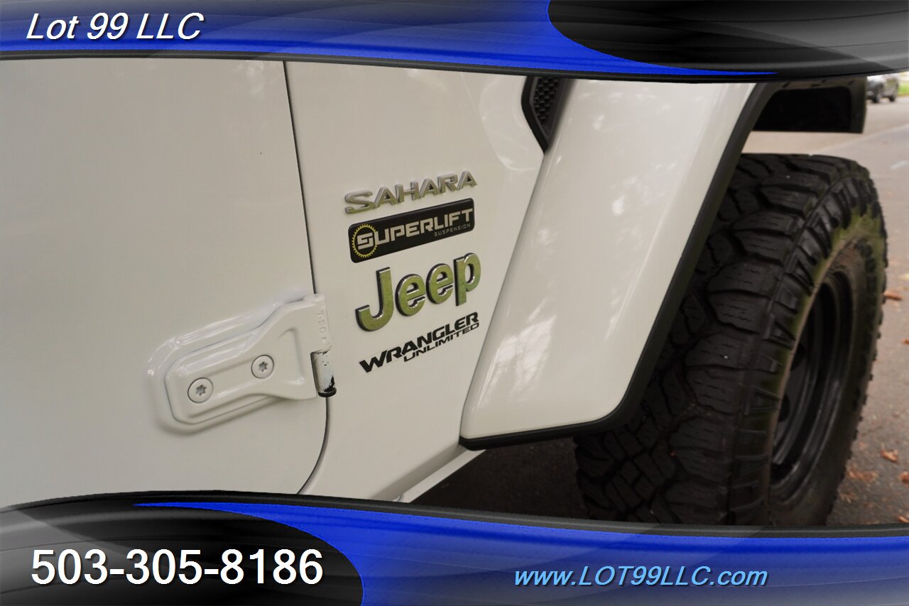 2018 Jeep Wrangler 4X4 Sahara Only 70K 3.6L Auto LIFTED Black Wheels Newer Tires Leather Seats Tow Pkg - Photo 29 - Milwaukie, OR 97267