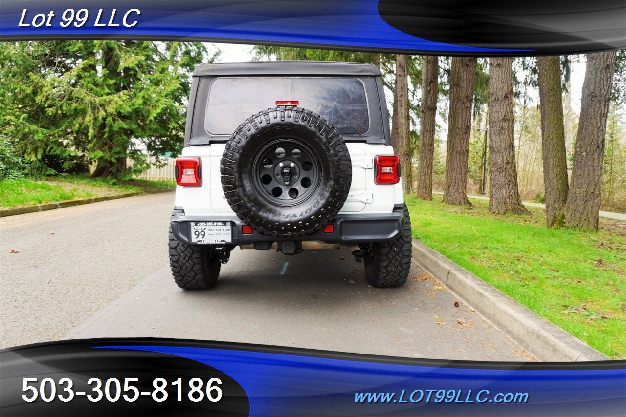 2018 Jeep Wrangler 4X4 Sahara Only 70K 3.6L Auto LIFTED Black Wheels Newer Tires Leather Seats Tow Pkg - Photo 10 - Milwaukie, OR 97267