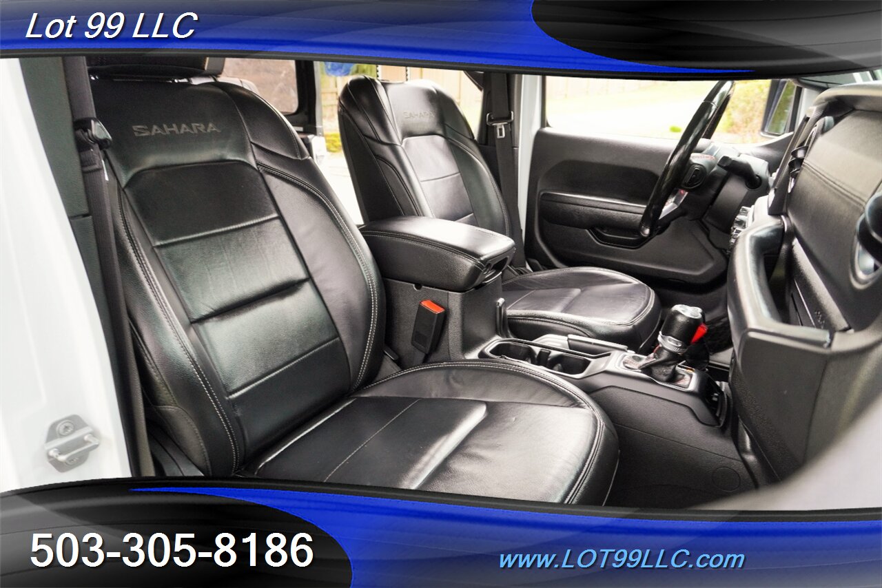 2018 Jeep Wrangler 4X4 Sahara Only 70K 3.6L Auto LIFTED Black Wheels Newer Tires Leather Seats Tow Pkg - Photo 18 - Milwaukie, OR 97267