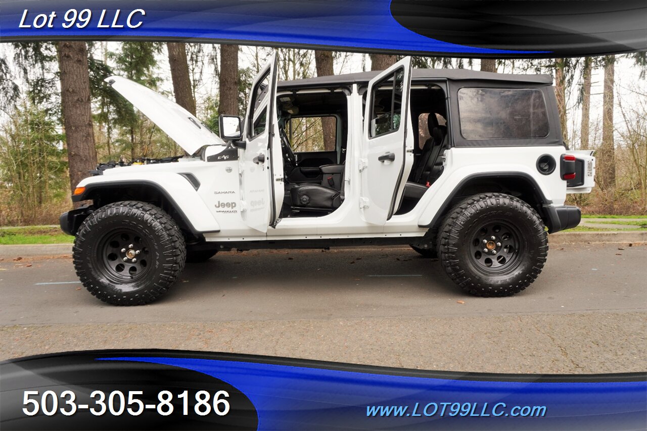 2018 Jeep Wrangler 4X4 Sahara Only 70K 3.6L Auto LIFTED Black Wheels Newer Tires Leather Seats Tow Pkg - Photo 25 - Milwaukie, OR 97267