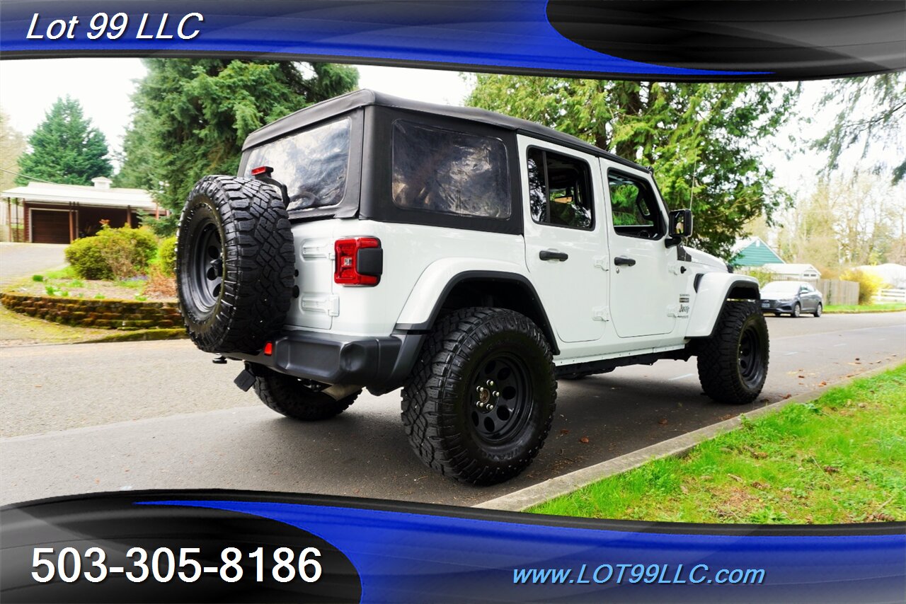 2018 Jeep Wrangler 4X4 Sahara Only 70K 3.6L Auto LIFTED Black Wheels Newer Tires Leather Seats Tow Pkg - Photo 9 - Milwaukie, OR 97267