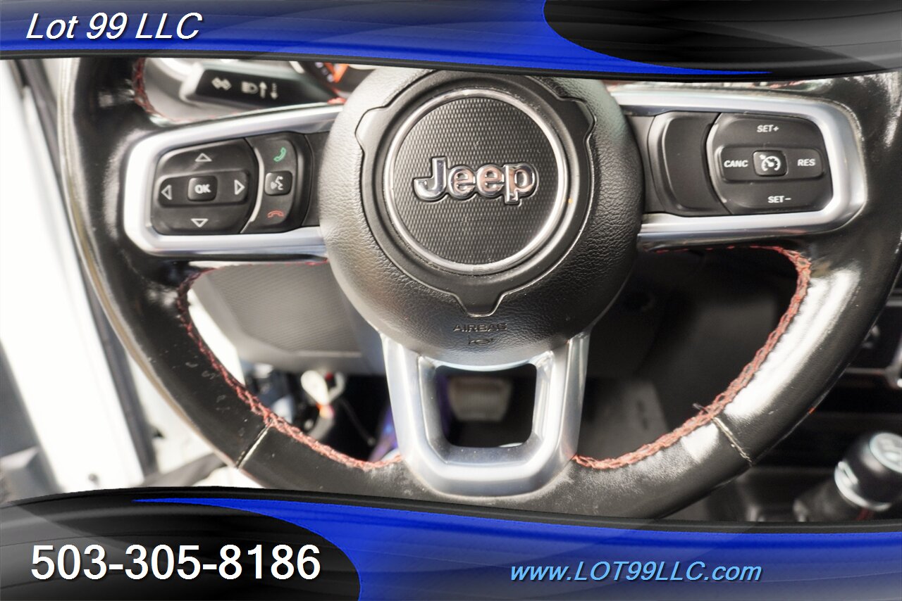 2018 Jeep Wrangler 4X4 Sahara Only 70K 3.6L Auto LIFTED Black Wheels Newer Tires Leather Seats Tow Pkg - Photo 24 - Milwaukie, OR 97267