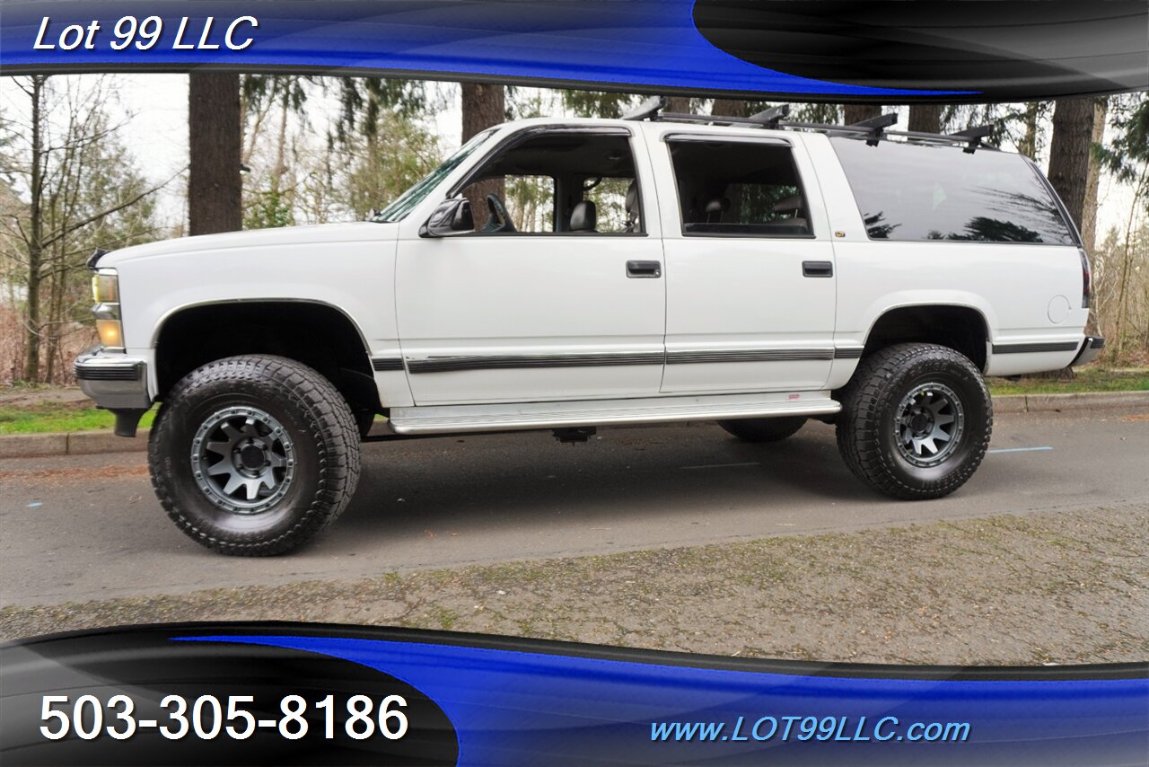 1998 Chevrolet Suburban K1500 LT 4X4 V8 5.7L Auto Leather LITED Premium  Wheels Newer Tires NO RUST ROOF RACK - Photo 5 - Milwaukie, OR 97267