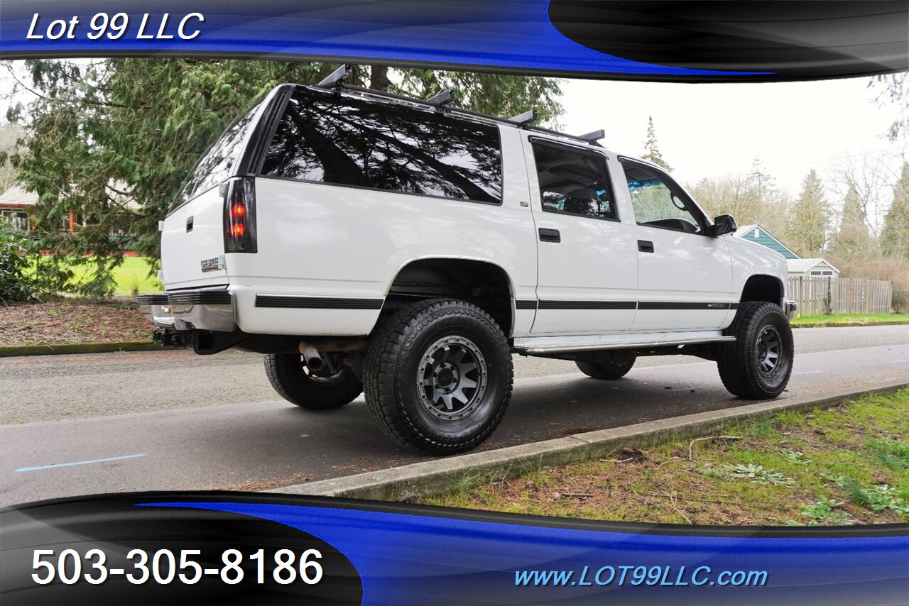 1998 Chevrolet Suburban K1500 LT 4X4 V8 5.7L Auto Leather LITED Premium  Wheels Newer Tires NO RUST ROOF RACK - Photo 9 - Milwaukie, OR 97267