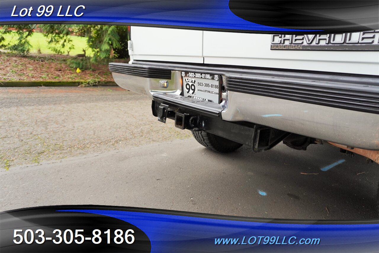 1998 Chevrolet Suburban K1500 LT 4X4 V8 5.7L Auto Leather LITED Premium  Wheels Newer Tires NO RUST ROOF RACK - Photo 31 - Milwaukie, OR 97267
