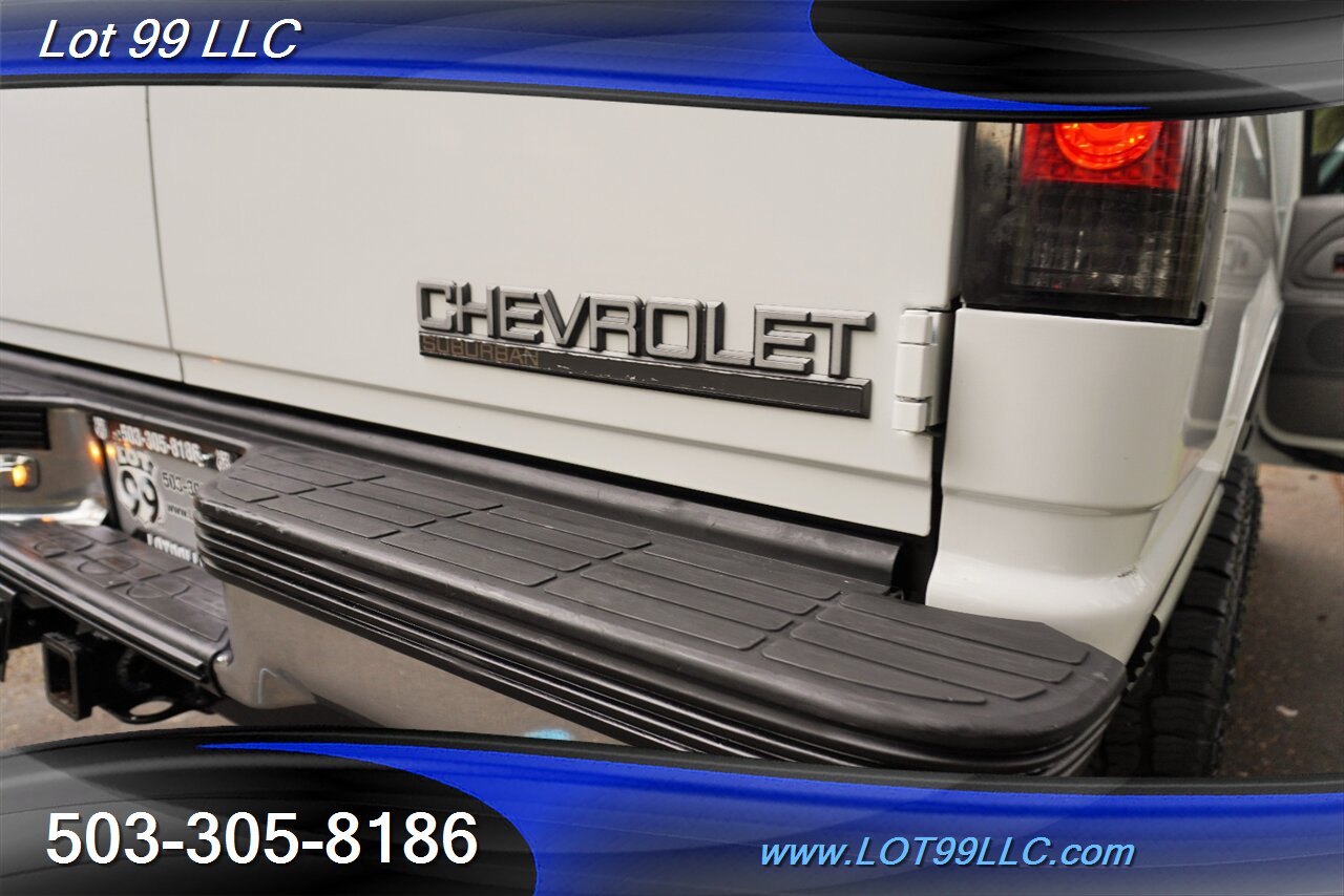 1998 Chevrolet Suburban K1500 LT 4X4 V8 5.7L Auto Leather LITED Premium  Wheels Newer Tires NO RUST ROOF RACK - Photo 30 - Milwaukie, OR 97267