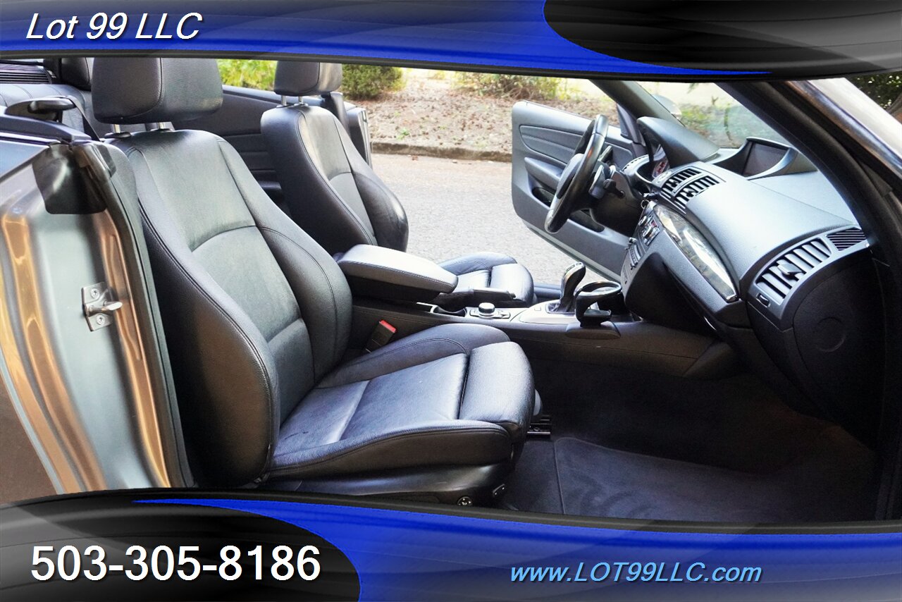 2012 BMW 135i Convertible Only 97k Heated Leather Seats  Sport M Pkg GPS Power Top Premium Wheels Newer Tires - Photo 16 - Milwaukie, OR 97267