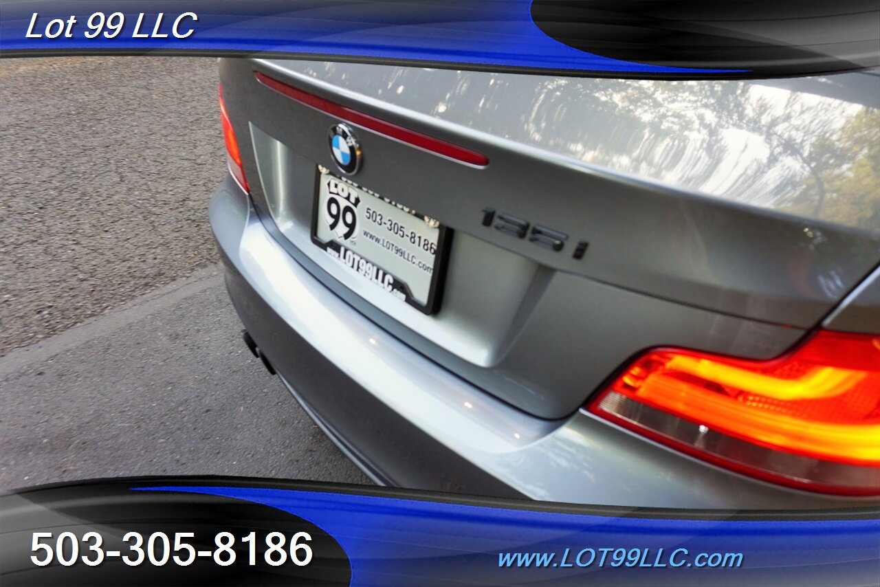 2012 BMW 135i Convertible Only 97k Heated Leather Seats  Sport M Pkg GPS Power Top Premium Wheels Newer Tires - Photo 29 - Milwaukie, OR 97267