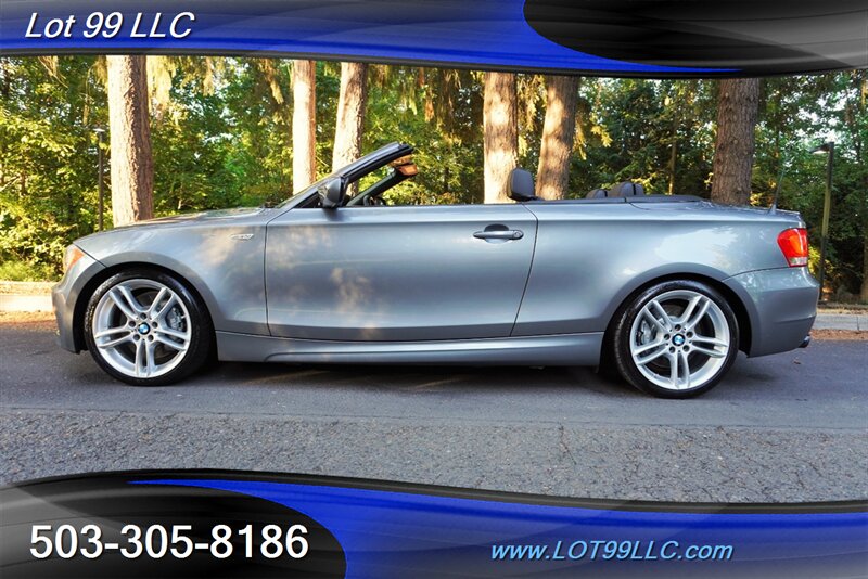 2012 BMW 135i Convertible Only 97k Heated Leather Seats  Sport M Pkg GPS Power Top Premium Wheels Newer Tires
