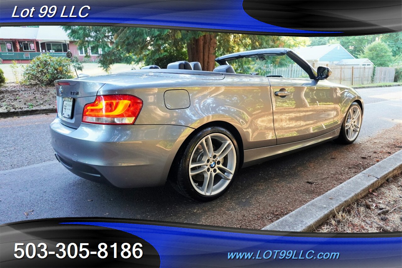 2012 BMW 135i Convertible Only 97k Heated Leather Seats  Sport M Pkg GPS Power Top Premium Wheels Newer Tires - Photo 9 - Milwaukie, OR 97267