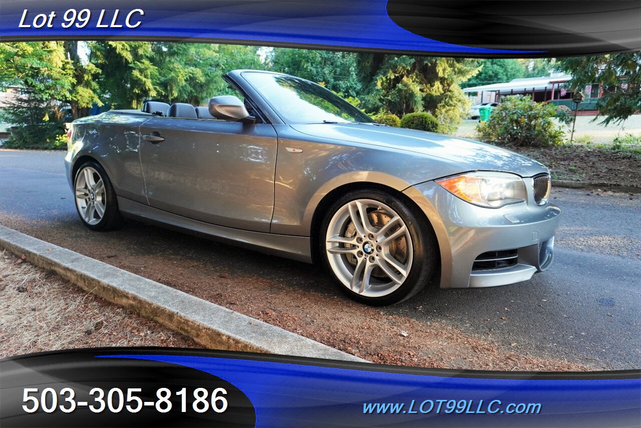 2012 BMW 135i Convertible Only 97k Heated Leather Seats  Sport M Pkg GPS Power Top Premium Wheels Newer Tires - Photo 7 - Milwaukie, OR 97267