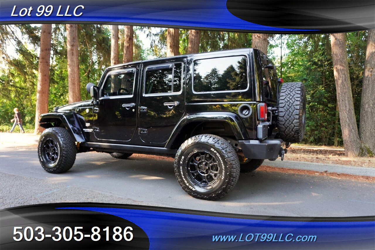 2011 Jeep Wrangler Unlimited 4x4 70th Anniversary V6 3.6L Auto Heated  Leather Seats Hard Top LIFTED Black Wheels BFG Tires Winch 1 OWNER - Photo 11 - Milwaukie, OR 97267
