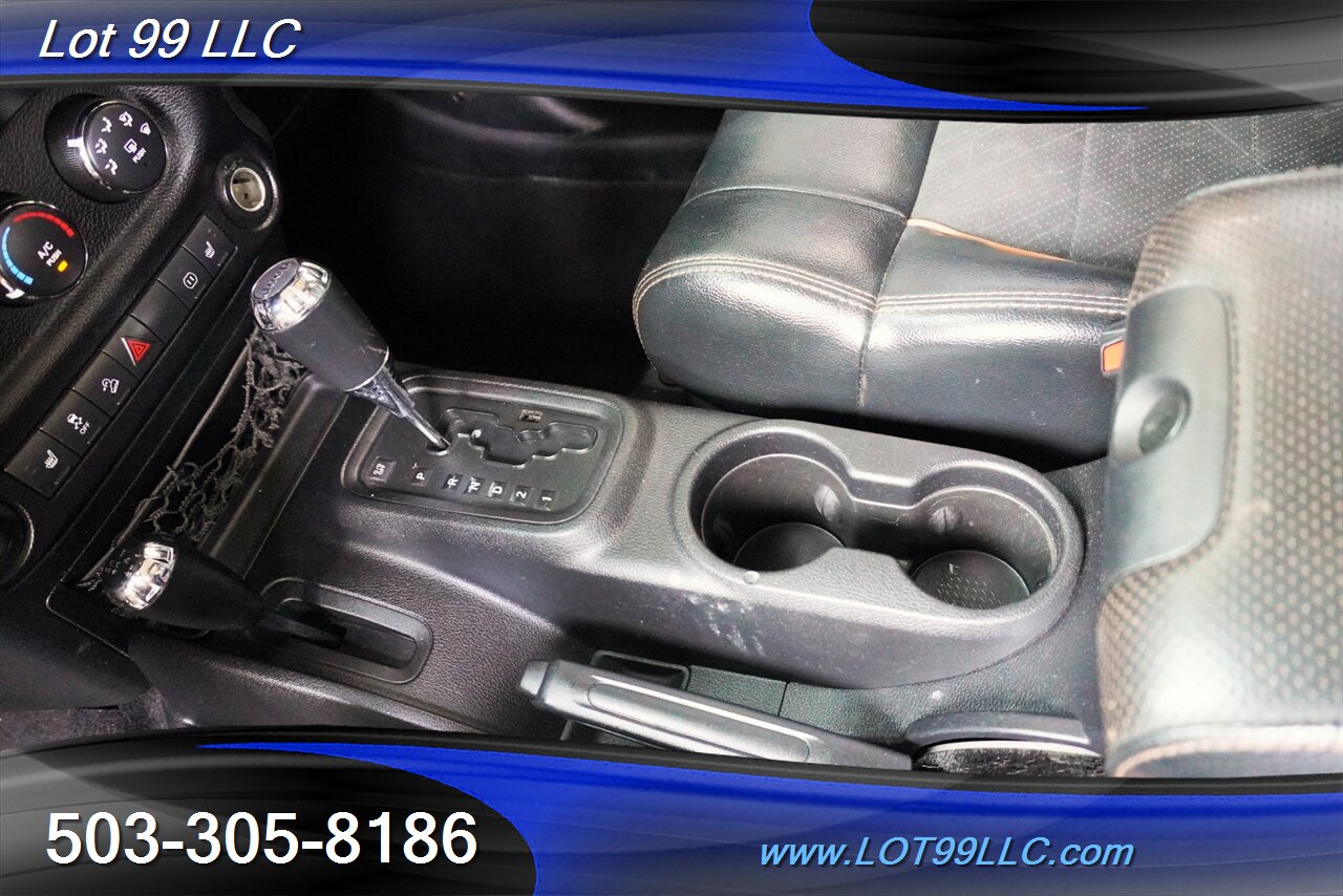 2011 Jeep Wrangler Unlimited 4x4 70th Anniversary V6 3.6L Auto Heated  Leather Seats Hard Top LIFTED Black Wheels BFG Tires Winch 1 OWNER - Photo 26 - Milwaukie, OR 97267
