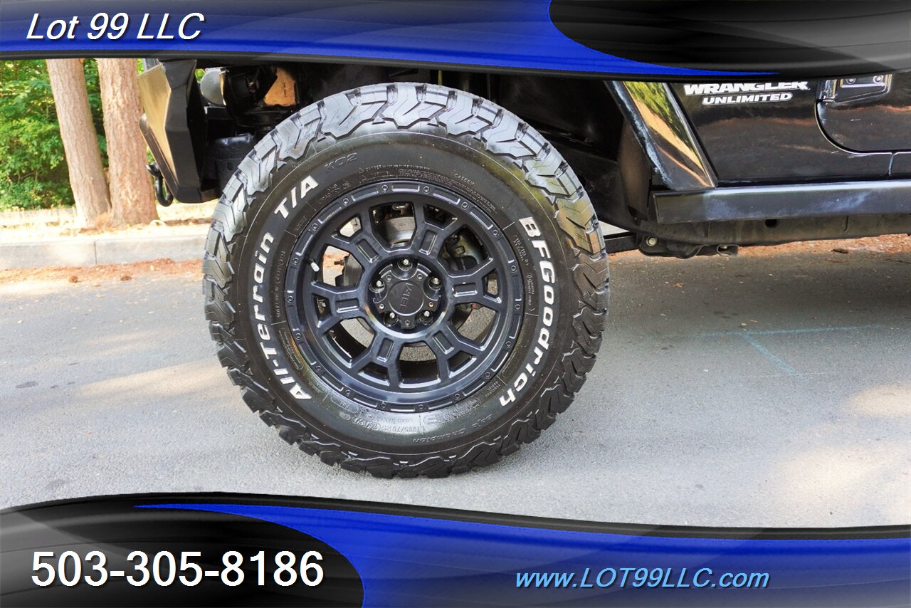 2011 Jeep Wrangler Unlimited 4x4 70th Anniversary V6 3.6L Auto Heated  Leather Seats Hard Top LIFTED Black Wheels BFG Tires Winch 1 OWNER - Photo 3 - Milwaukie, OR 97267