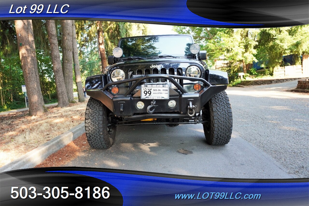 2011 Jeep Wrangler Unlimited 4x4 70th Anniversary V6 3.6L Auto Heated  Leather Seats Hard Top LIFTED Black Wheels BFG Tires Winch 1 OWNER - Photo 6 - Milwaukie, OR 97267